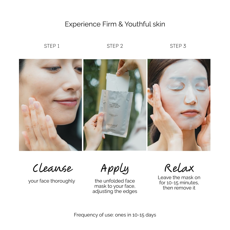 Firming Bio-Cellulose Face Mask (Pack of 3)