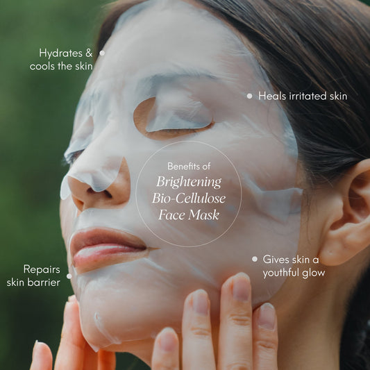 Brightening Bio-Cellulose Face Mask (Pack of 3)