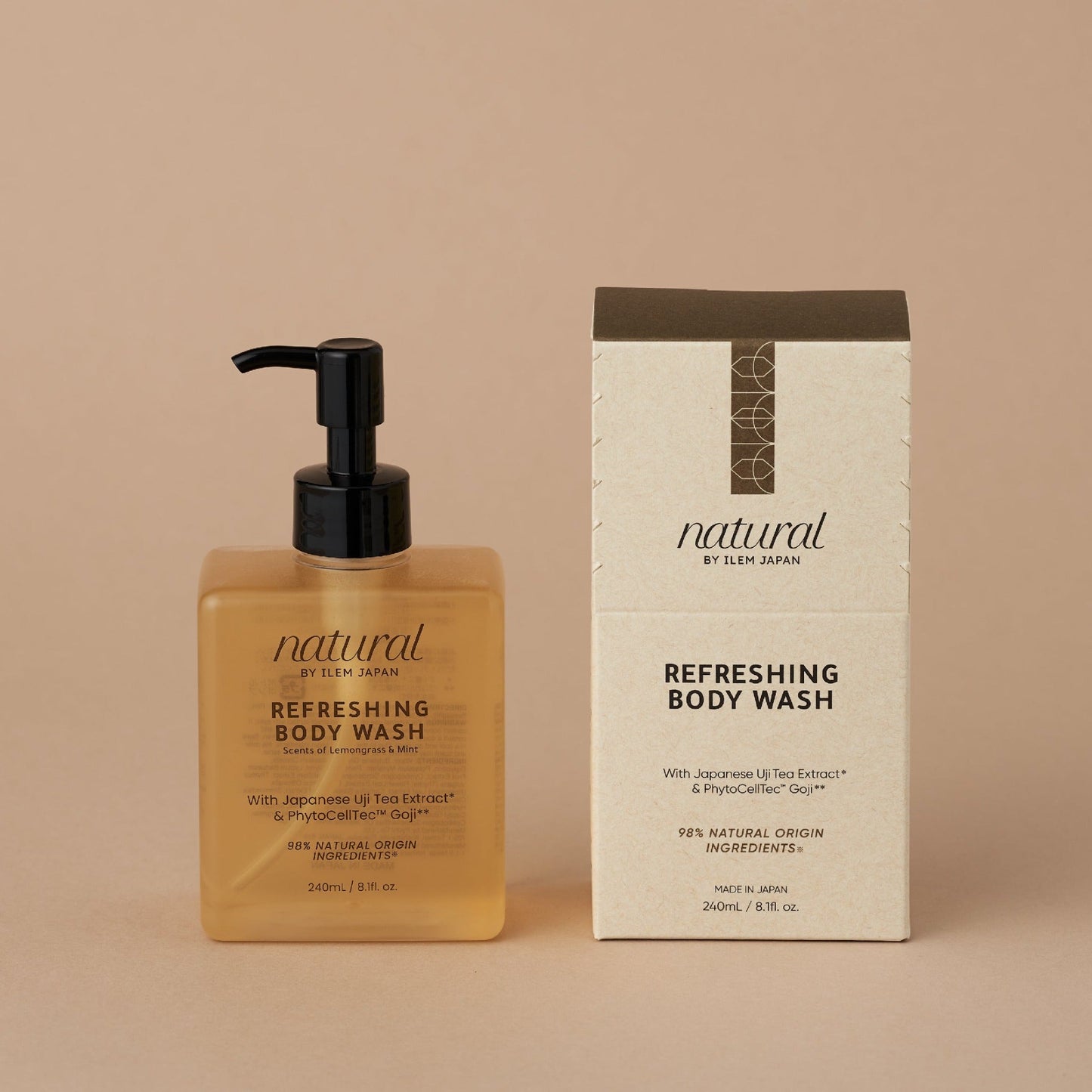 best natural body wash from ILEM JAPAN