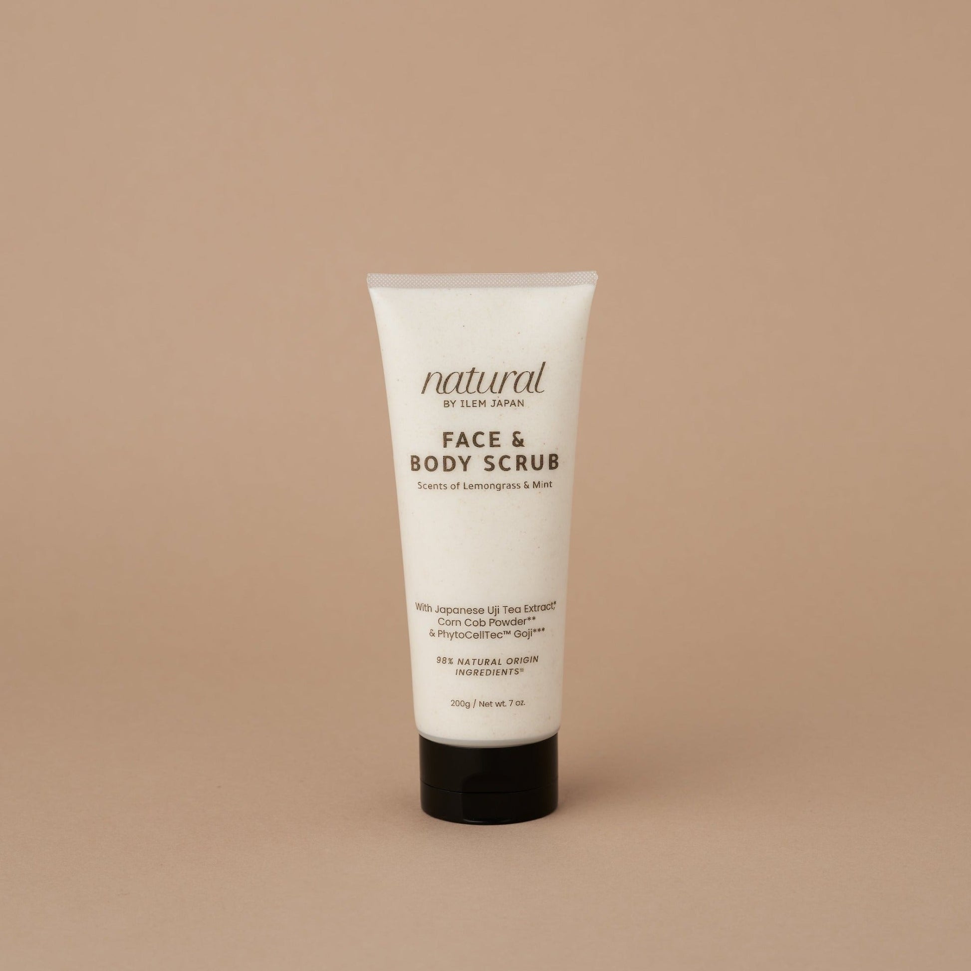 face and body scrub from ILEM JAPAN