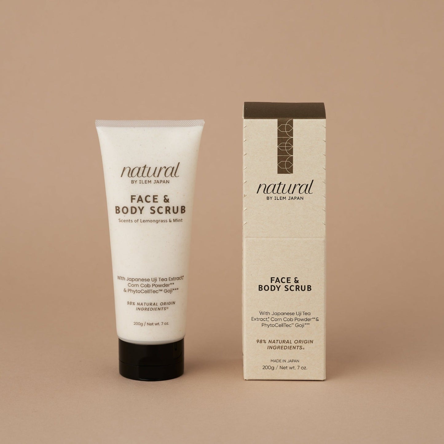 body exfoliator from ILEM JAPAN