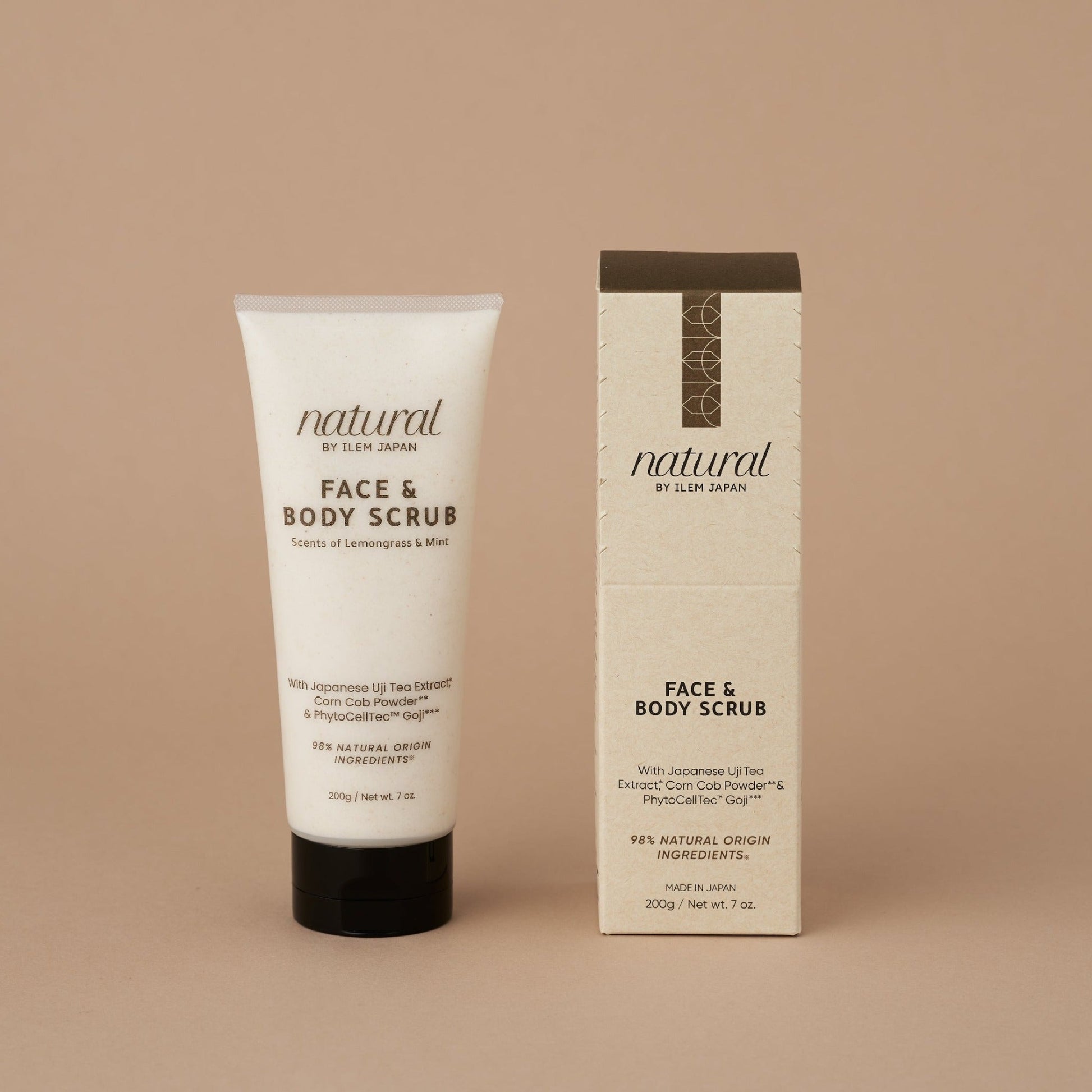 body exfoliator from ILEM JAPAN